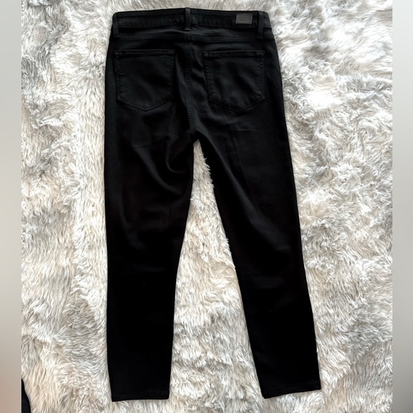 PAIGE Verdugo Denim Crop in Black Overdye. Size 29. NWOT - Picture 6 of 13